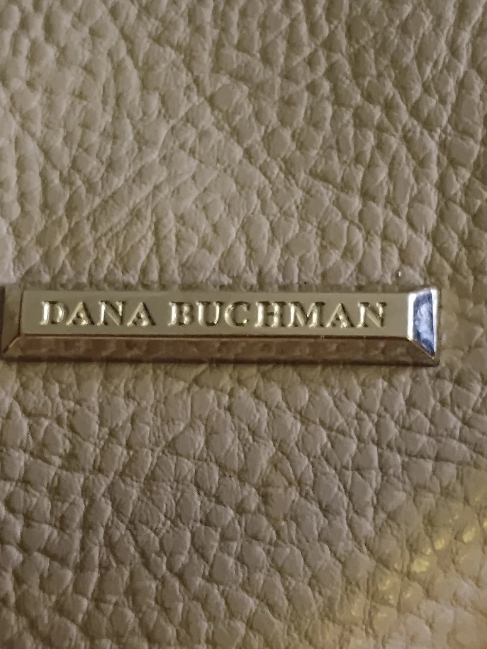 Dana Buchman Tri-Panel Vegan Leather Satchel - Navy, Gray & White